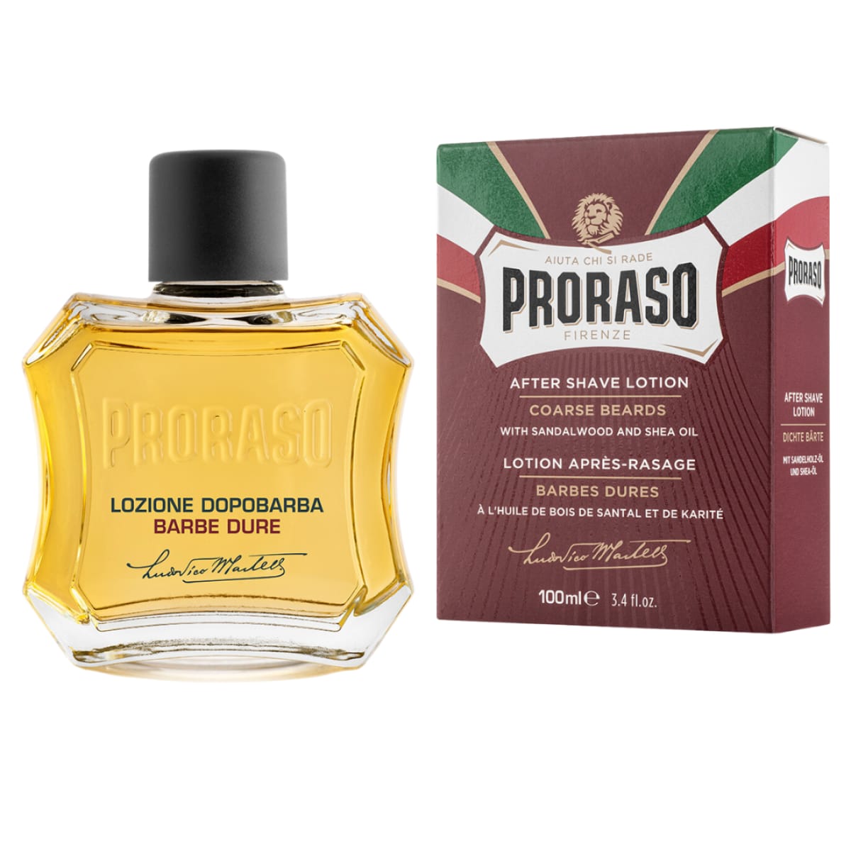 Proraso After Shave Lotion Nourishing Sandalwood & Shea Oil