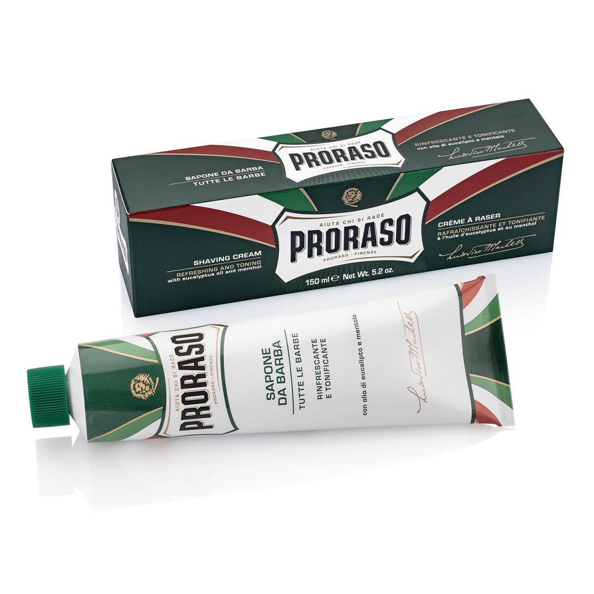 Proraso Shaving Cream Refreshing Eucalyptus Tube