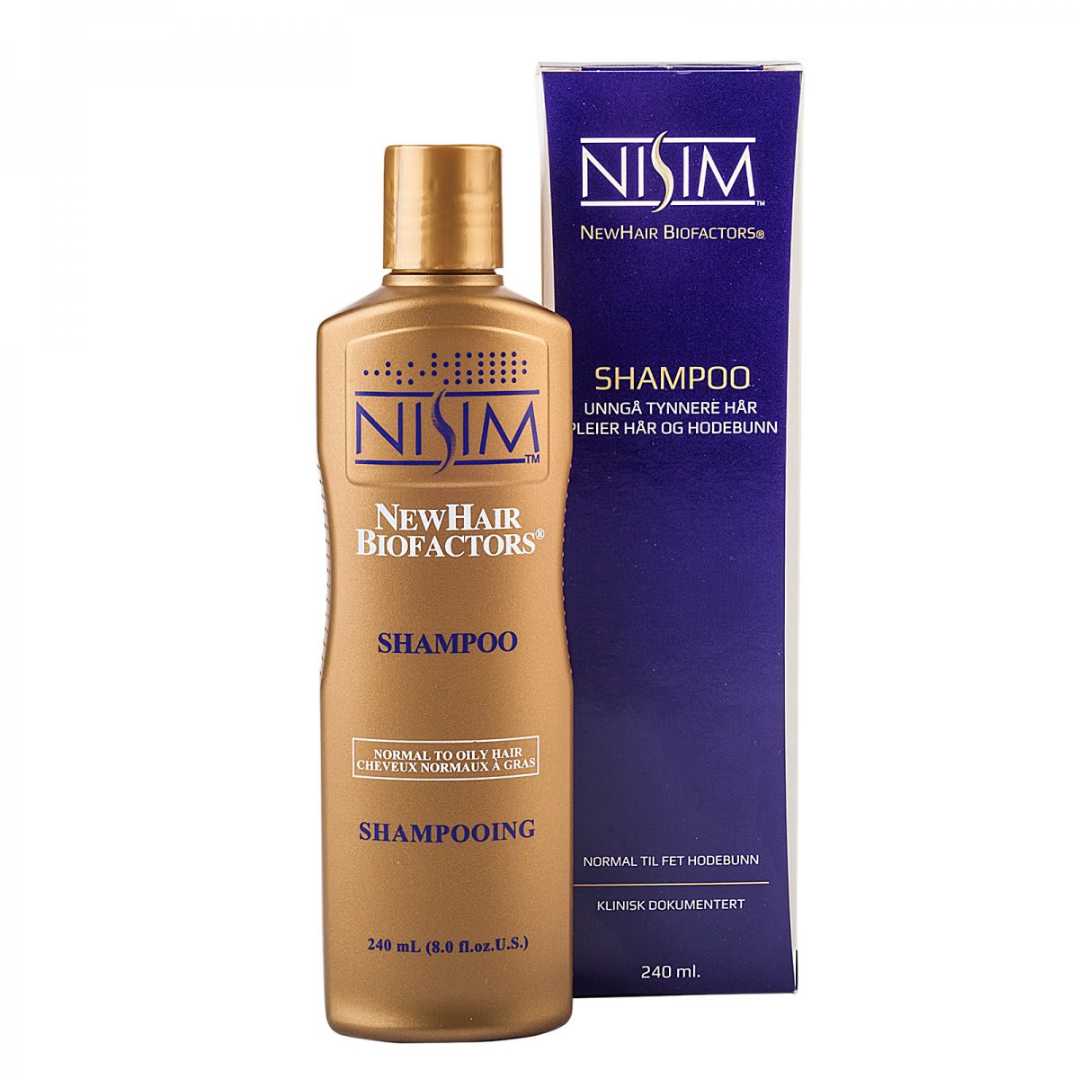 Nisim NewHair Shampoo Oily Utan Sulfater