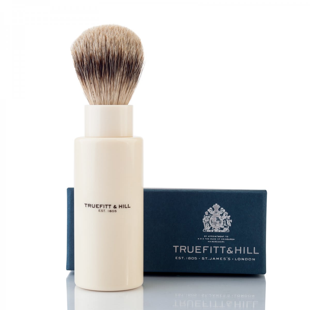Truefitt & Hill Turnback Travel Shave Brush Ivory