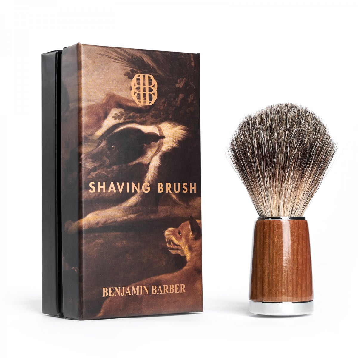 Benjamin Barber Classic Shaving Brush Wood