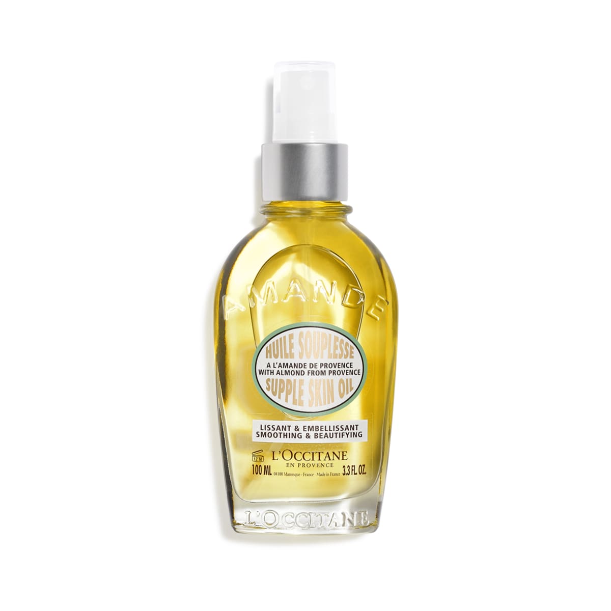 L'Occitane Almond Supple Skin Oil - Mot hudbristningar
