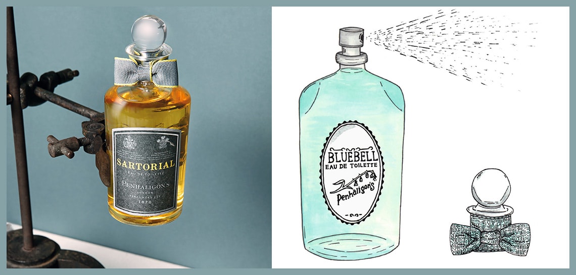 penhaligons dofter sartorial och bluebell