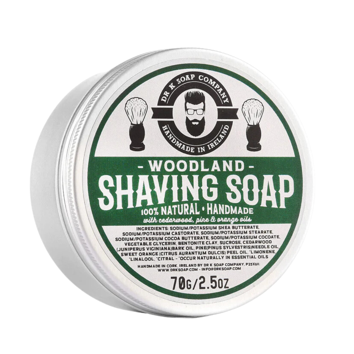 Dr K Soap Company Woodland Shaving Soap