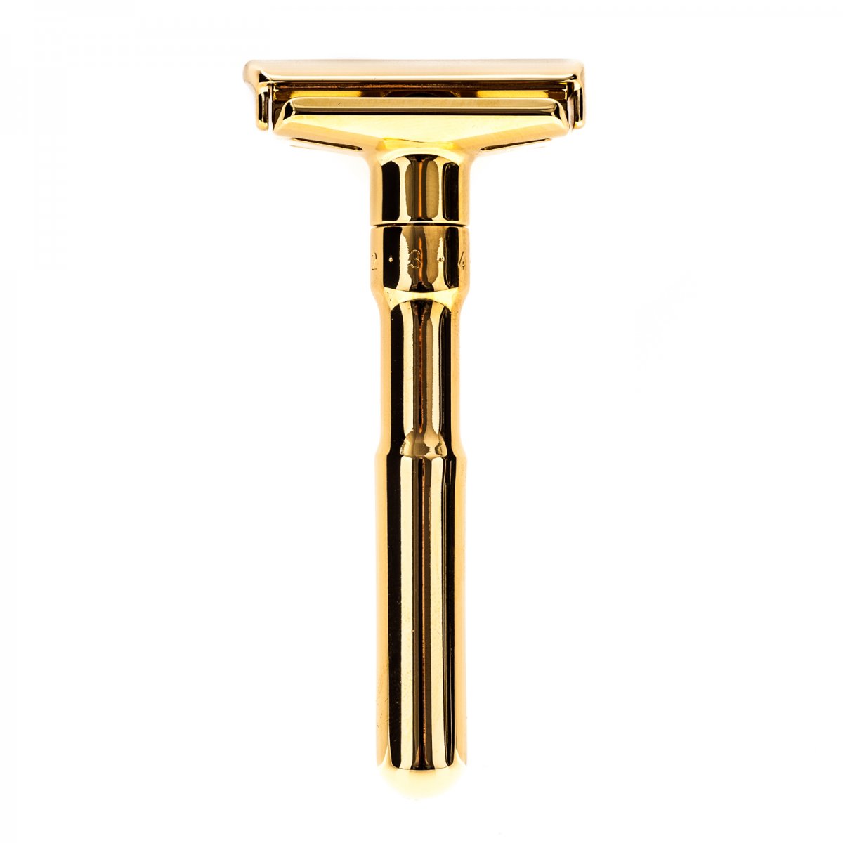 Merkur Futur 700 justerbar säkerhetshyvel (Safety razor) - Guldpläterad