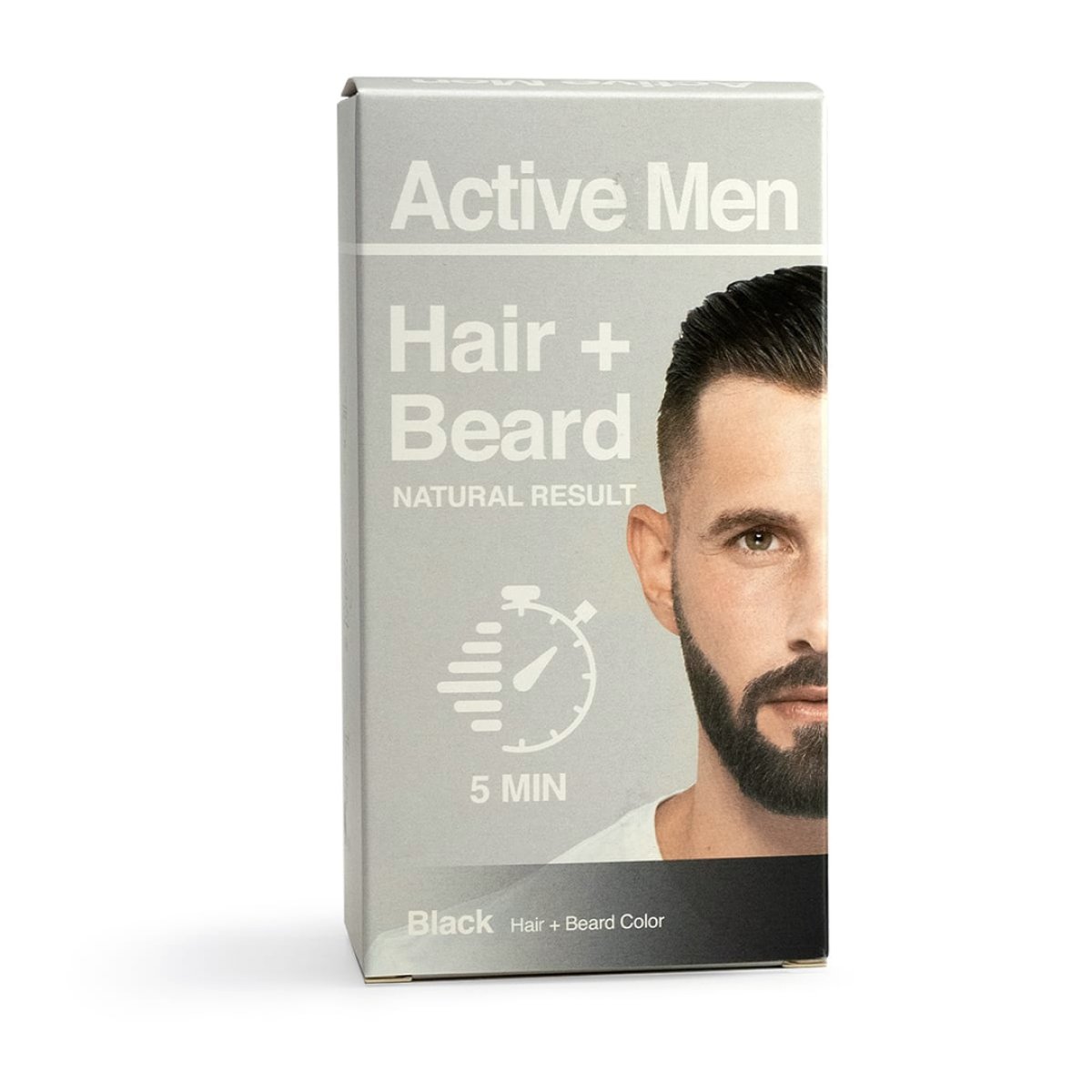 Active Men Bart- Und Haarfarbe - Schwarz