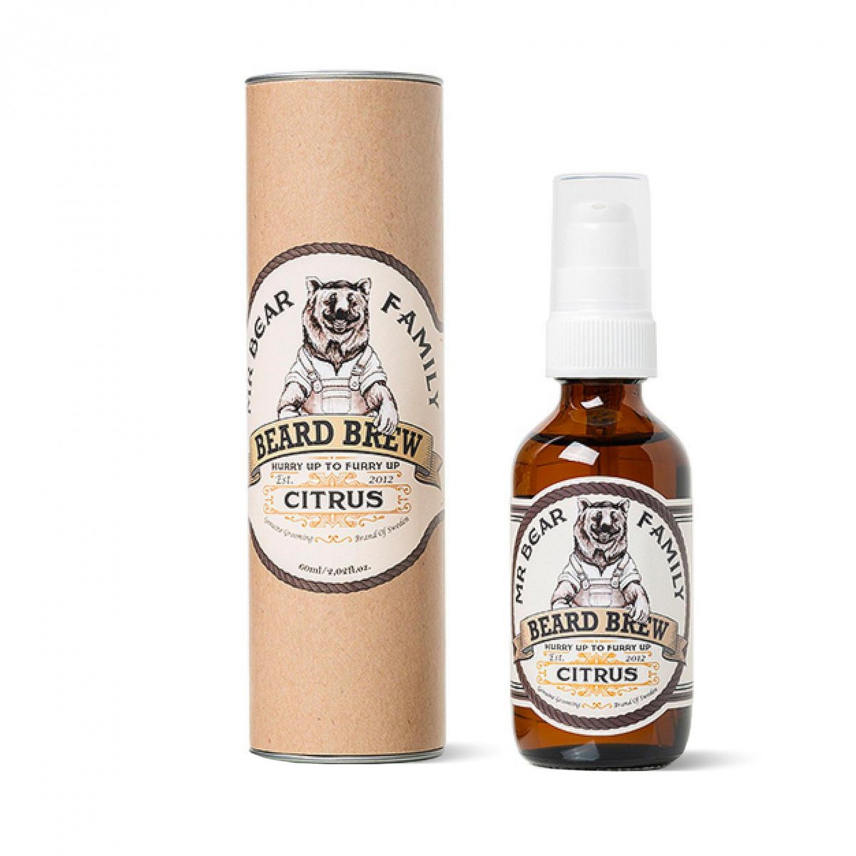 Mr Bear Beard Brew Bartöl Citrus